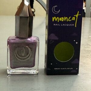 Mooncat Serpent’s Tongue Purple Shimmery Nail Lacquer 0.4 oz bottle!!